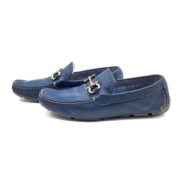 Ferragamo♪SALE♪0741091 Men's SALVATORE FERRAGAMO 'Connor' Brown Leather Loafers