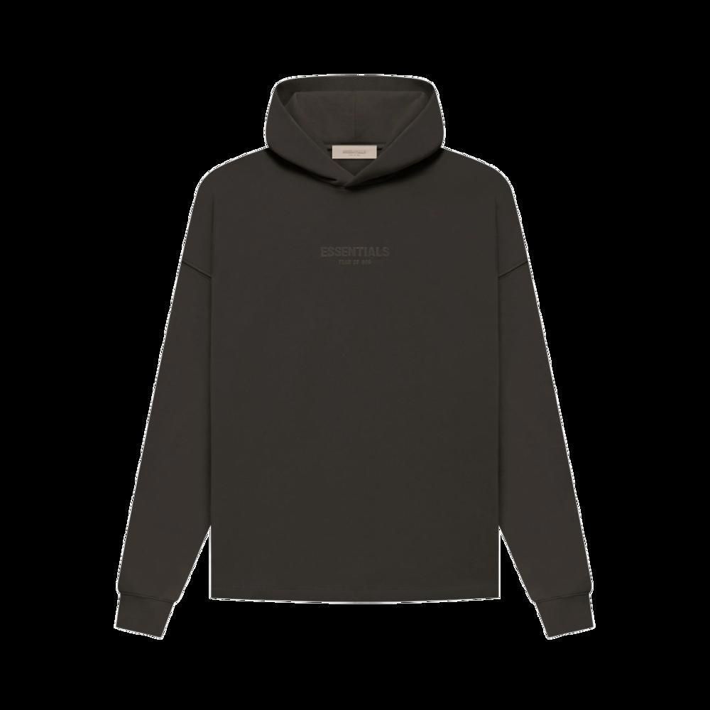 에센셜 릴렉스드 후드 오프 블랙 - 22FW