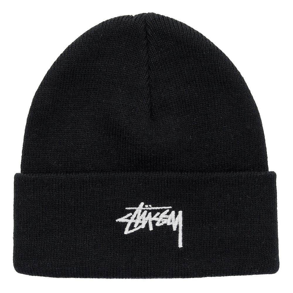 stussy Stock Cuff Beanie 1321020 BLACK 137960747 | eBay