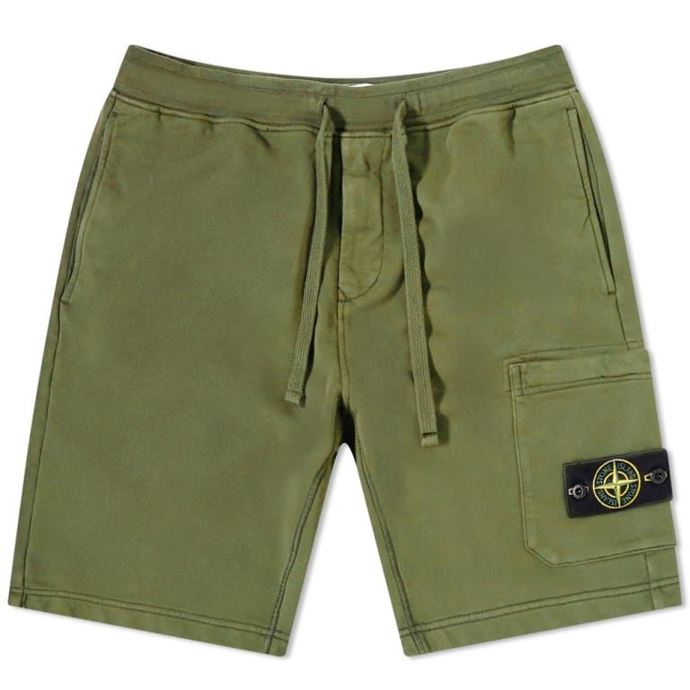STONE ISLAND 스톤아일랜드 와펜패치 버뮤다 반바지 761564651 V0058