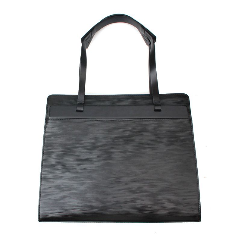 Louis Vuitton Black Epi Shoulder Bag 12345 138176884 | eBay