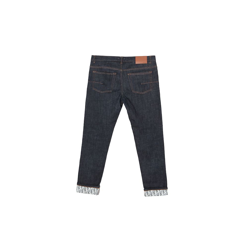 중고 193DS10C226X 32 사이즈 오블리크 데님 팬츠
