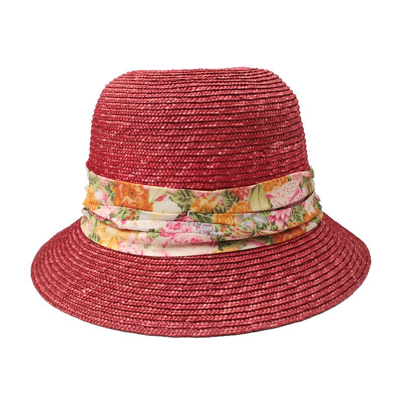 Kenzo Coral Red Raffia Hat 138318429 | eBay display picture 1