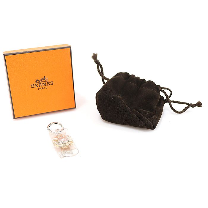 중고 H603414S 00 팔라디에 페르마브라스 Charms Flot 트윌리 스카프 링