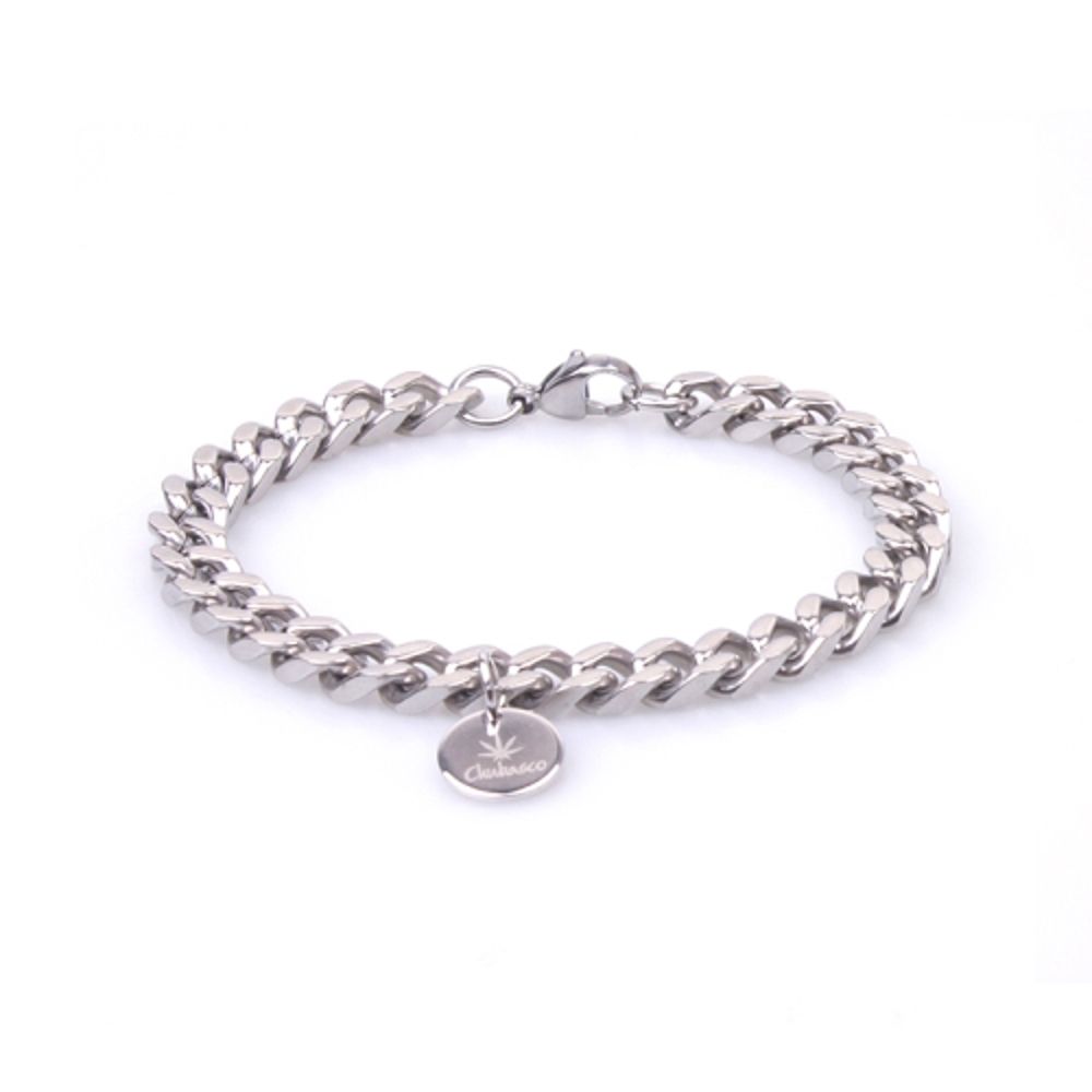 CHUBASCO STAINLESS STEEL BRACELET MEDIUM CHAIN SSBMM09 100339-100339