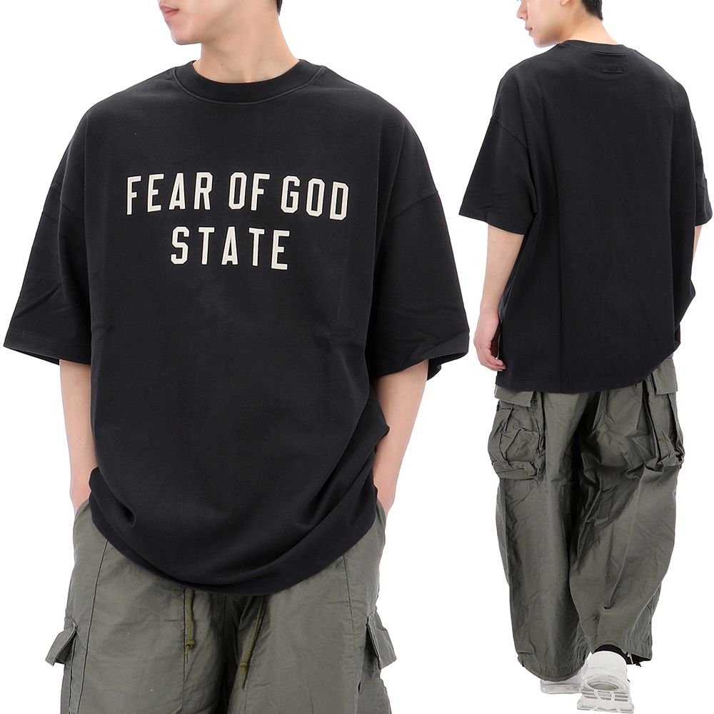 FEAR OF GOD::Tシャツ:S[RESALE] Fear of God Essentials T-Shirt (Oversized) S22 (US, Alpha, X