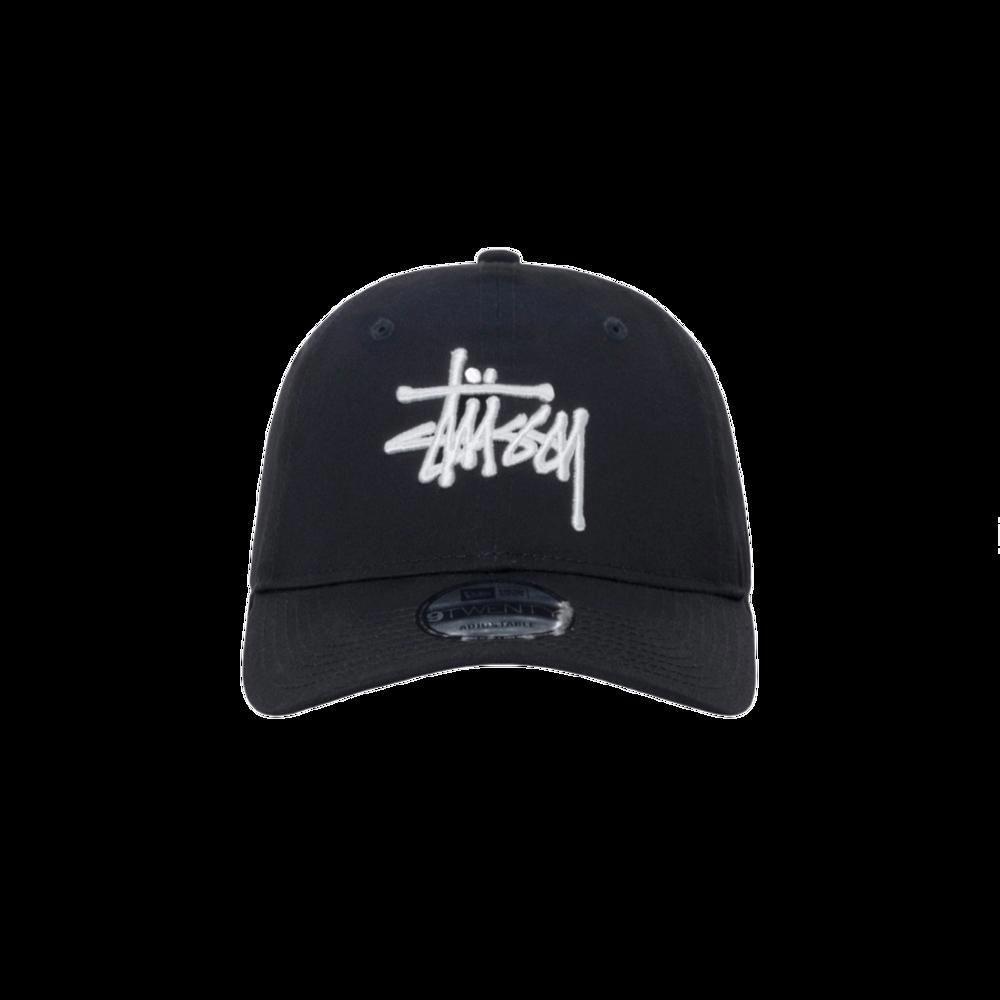 스투시 베이직 뉴에라 9Twenty 캡 블랙