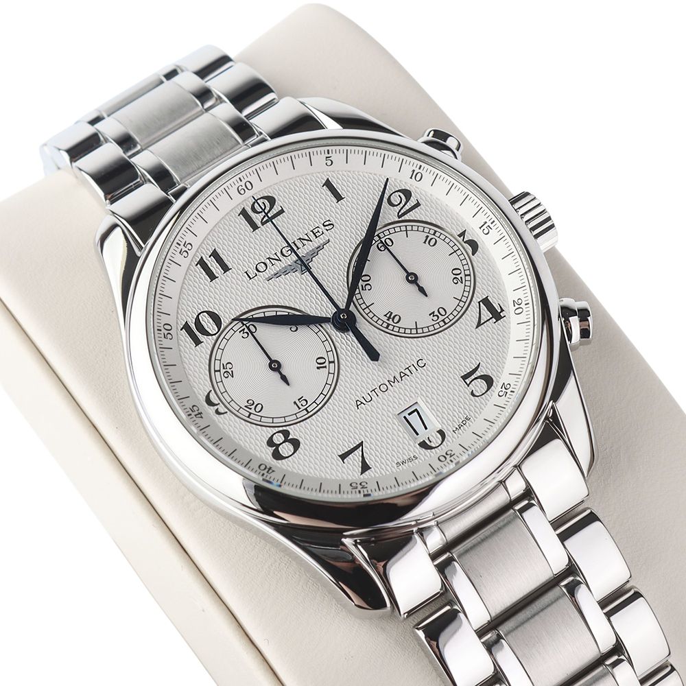중고 론진 L26294786 마스터 콜렉션 크로노그라프 투카운터 부엉이 40MM 남성용시계 (보증서)  35116