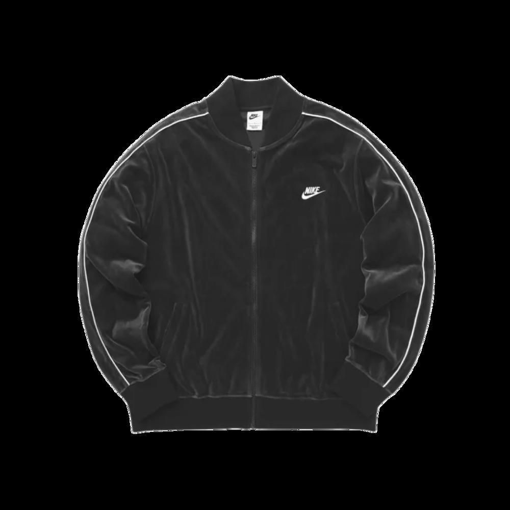 NSW 벨벳 자켓 블랙 화이트 - US/EU