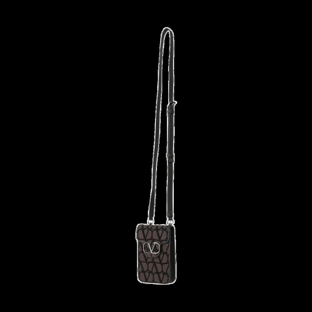 발렌티노 미니 로코 트왈 아이코노그래피 크로스바디백 폰덴테 블랙