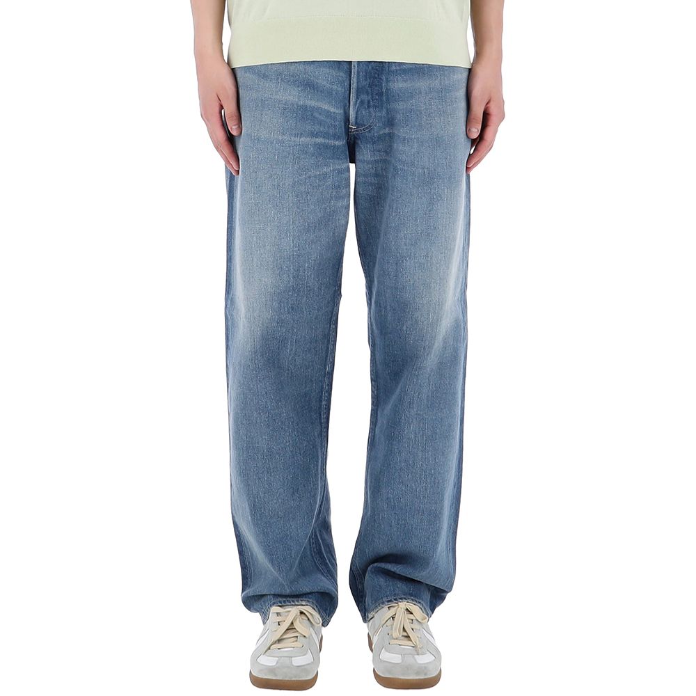 Auralee 25SS Selvedge Faded Light Wide Denim Pants A25SP03DE