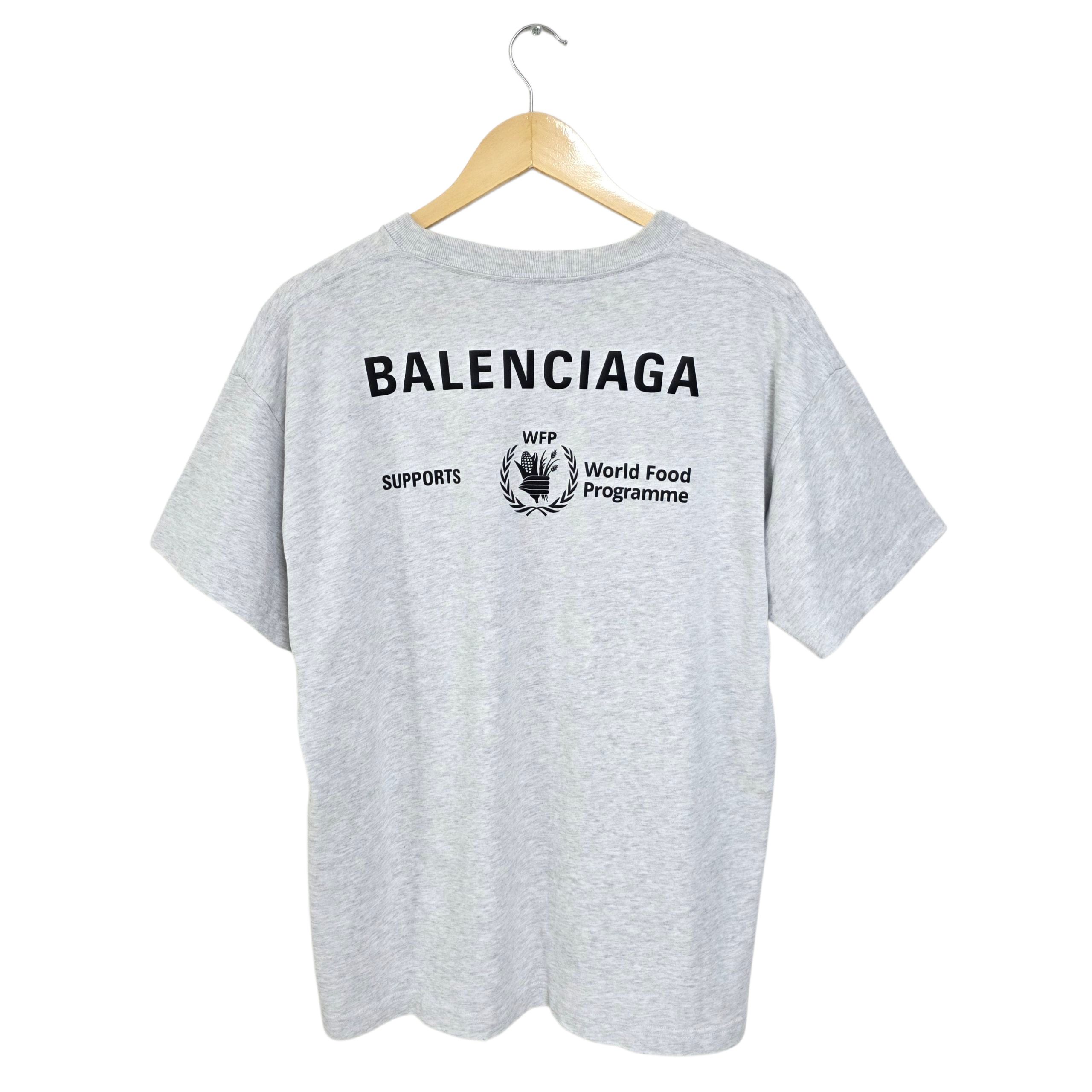 BALENCIAGA×WFP共闘『世界の飢餓撲滅』 Tシャツ 【公式通販】
