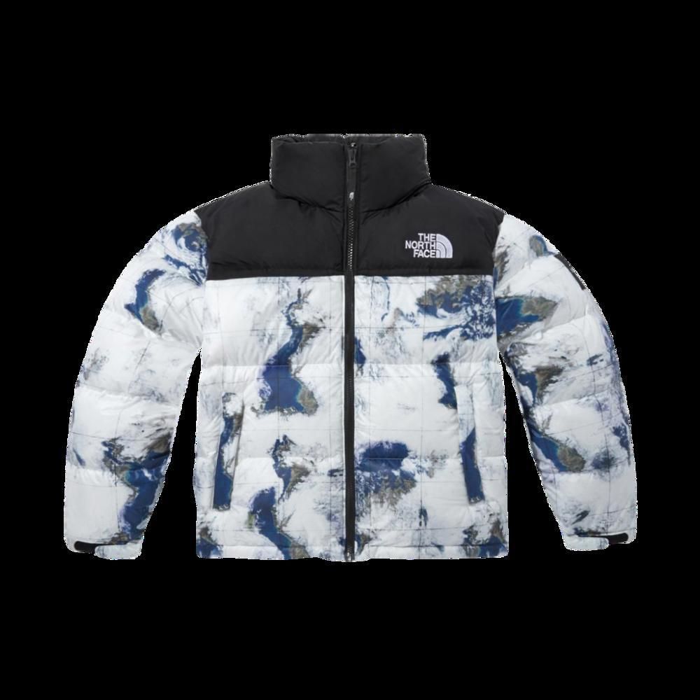 노스페이스 화이트 라벨 노벨티 눕시 다운 자켓 프린트 화이트 샌드 The North Face White Label Novelty Nuptse Down Jacket P White Sand