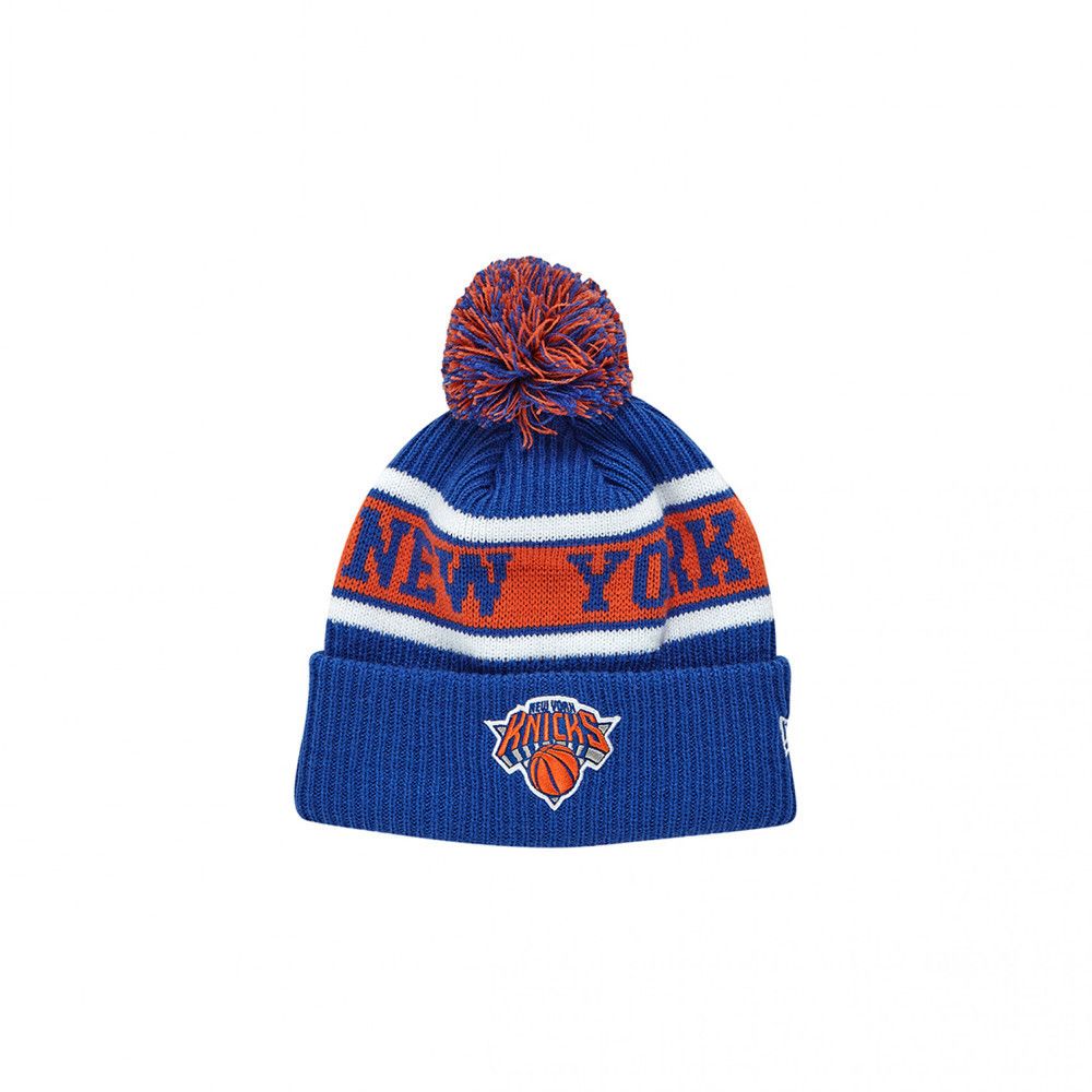 NEWERA NBA 뉴욕 닉스 폼폼 비니 로얄 모자 14440792