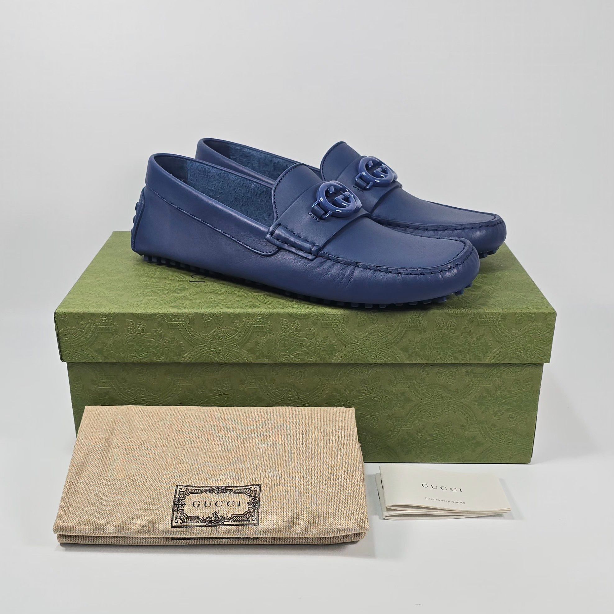 BRAND NEW Mens Gucci Drivers! Size 11. With Box and Dust Covers! Authentic Gucci Men main image 4