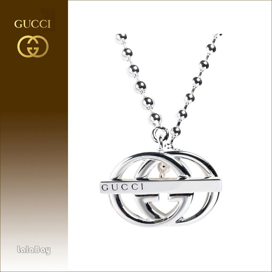구찌(Gucci) | 구찌 더블 G 네크리스 실버톤 216435 J8400 8106 더블G 목걸이 실버 체인길이 43cm ...