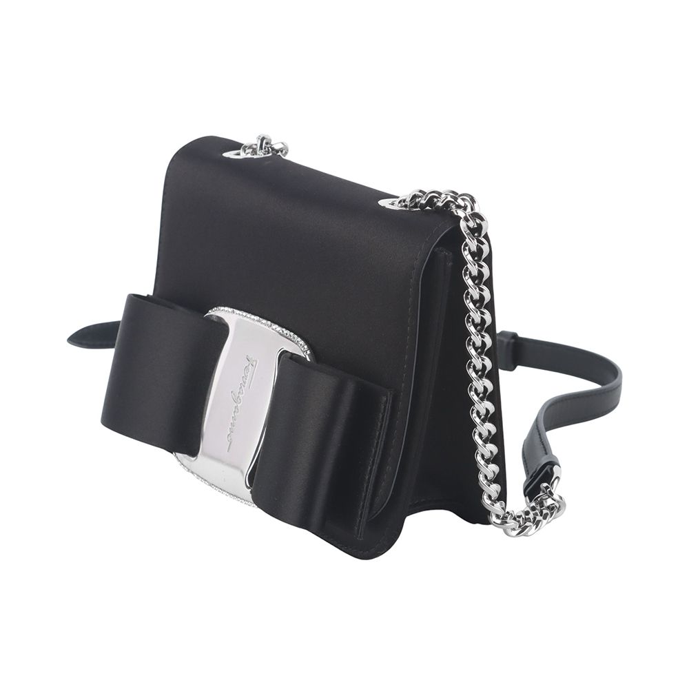 Salvatore Ferragamo 21 H291 Satin Vara Ribbon Chain  display picture 2