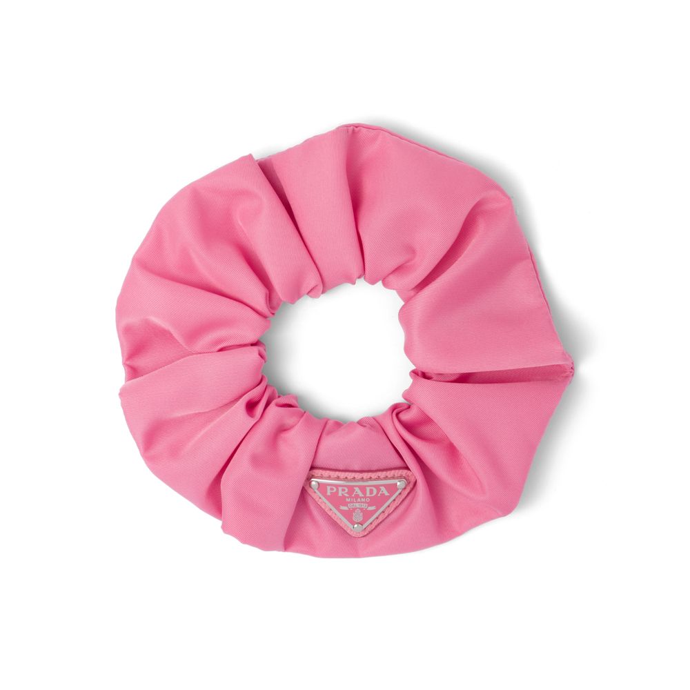 Prada • Women\'s Re-Nylon Scrunchie • Begonia Pink • Used 5-8 Times • Luxury Prada Tessuto Nylon Re-Edition 1995 Bag Begonia Pink 1393264  main image 4