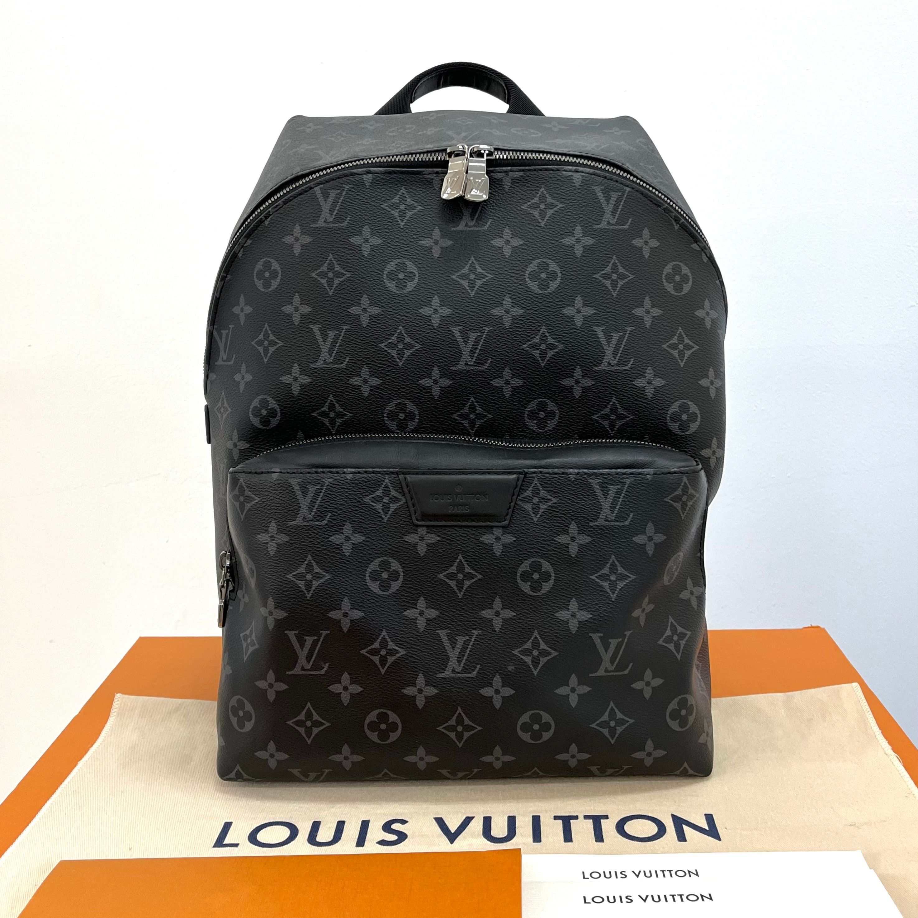 Louis Vuitton Discovery Backpack in Monogram Eclipse. Used 3 times still perfect LOUIS VUITTON Discovery PM Monogram Eclipse Backpack Bag Black main image 2