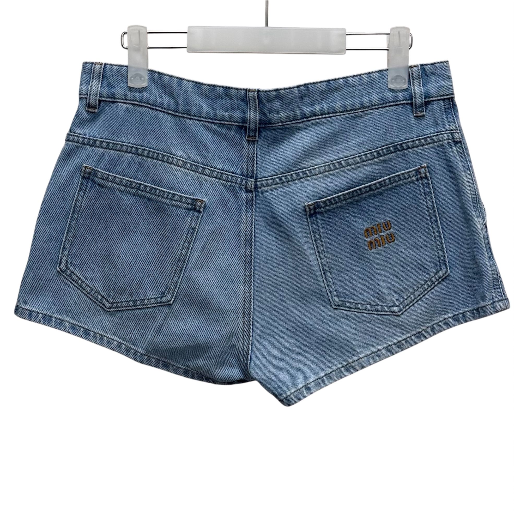 Miu Miu Denim Shorts Pants 154126995 [P] | eBay