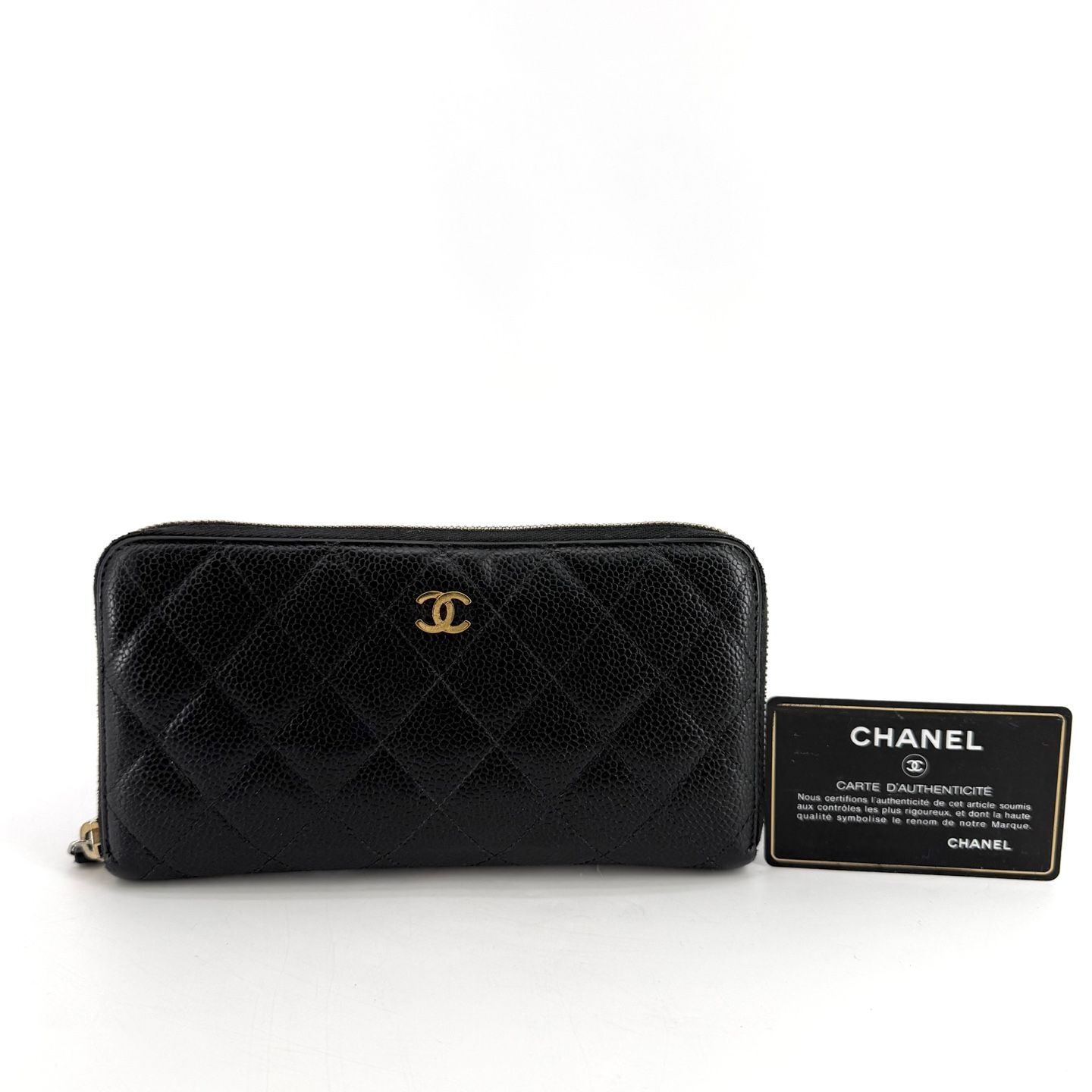 CHANEL 長財布 CHANEL Gold-Zip Long Wallet 156729171 [P] | eBay
