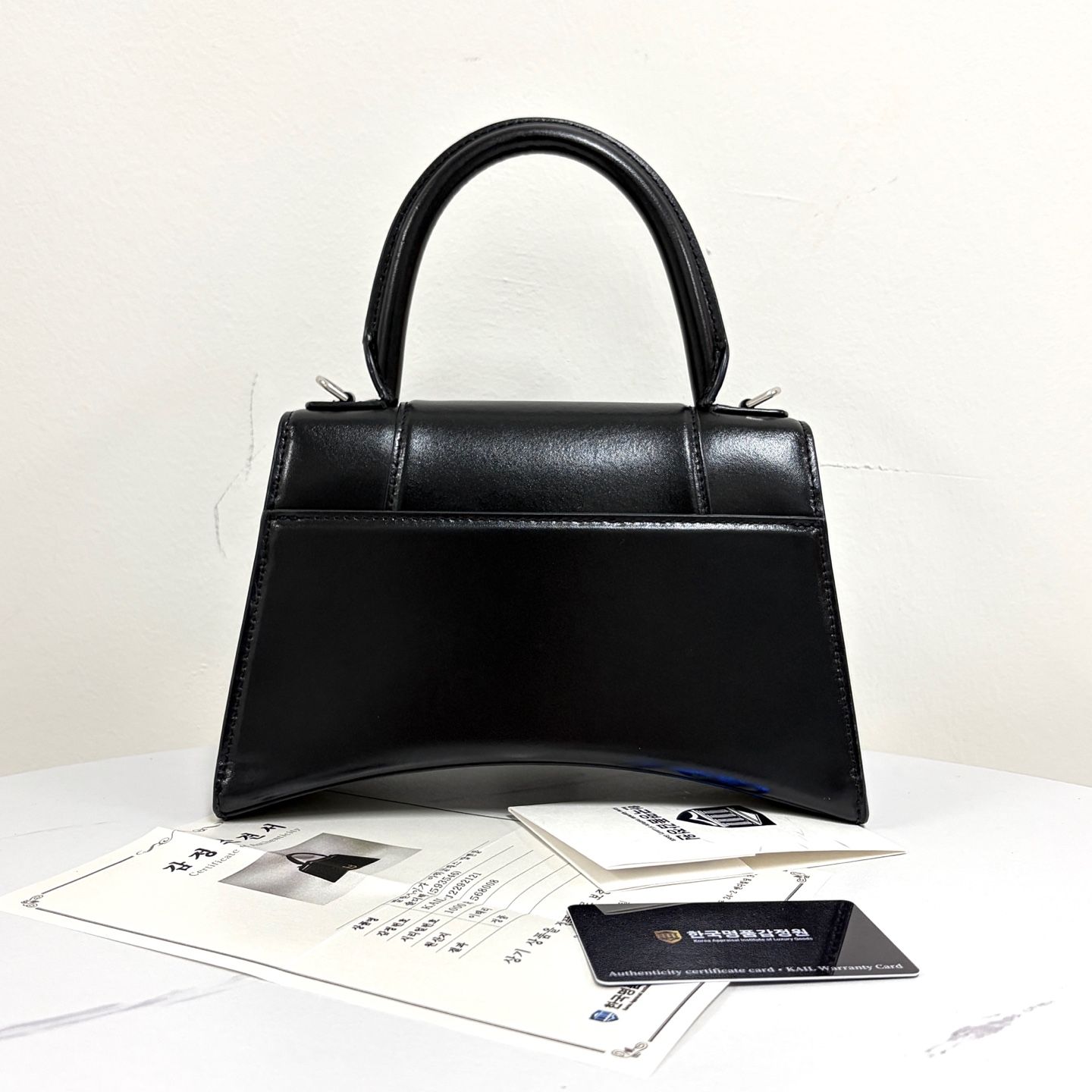Pre-Owned スモールトートバッグ ブラック (593546) 158419078 [U]